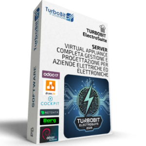 TurboBit ElectroSuite – Virtual Appliance Completa per Elettricisti, Elettronici, Tecnici Impiantisti Industruali, con Odoo, Draw.io, OpenPLC e Strumenti di Gestione Tecnica